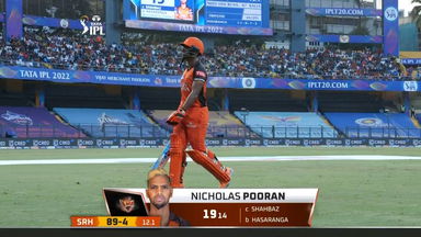 M54: SRH vs RCB – Nicholas Pooran Wicket