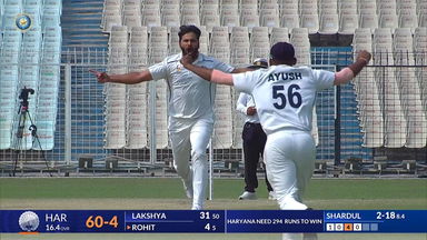 Ranji Trophy 2025 QF3, Haryana vs Mumbai: Player of the Match Shardul Thakur’s stunning 9-wicket haul
