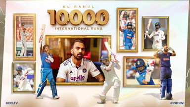 Monumental feat! KL Rahul gets to 10K Intl runs in style