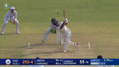 IND vs ENG 2024, 3RD Test:  Sarfaraz Khan Six