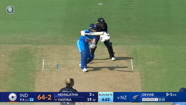 Yastika Bhatia's composed 37(43)