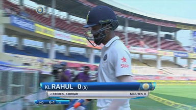 IND vs ENG 2016 - 2nd Test, day 1 : KL Rahul Wicket