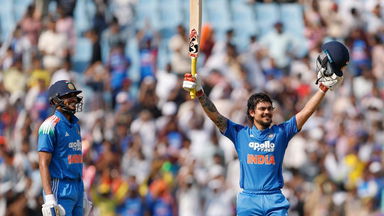 A HUNDRED REASONS TO SMILE! Ishan Kishan soaks in the applause