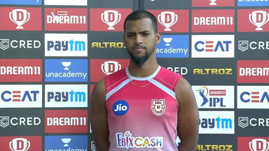 M13: KXIP vs MI – Nicholas Pooran Interview