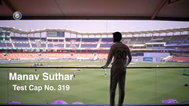 Presenting Manav Suthar - Test Cap No. 319