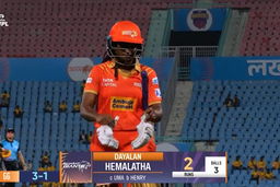 Wicket: Match 15, UP Warriorz vs Gujarat Giants, WPL 2025: Dayalan Hemalatha Wicket
