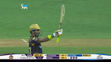 Robin Uthappa's stylish 54(35)