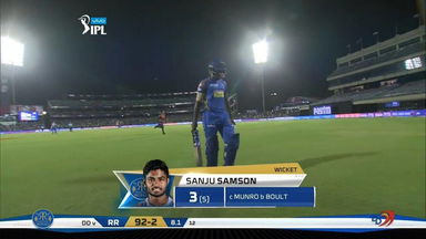 M32: DD vs RR – Sanju Samson Wicket