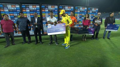M30: CSK vs DD – TATA Nexon Super Striker of the Match – MS Dhoni