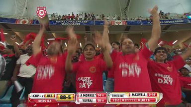 M18: KXIP vs RCB –  Albie Morkel Six