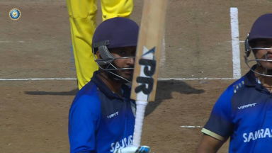 SMAT 2024, Saurashtra vs Tamil Nadu: Gajjar Sammar entertains Indore with 55*(27)