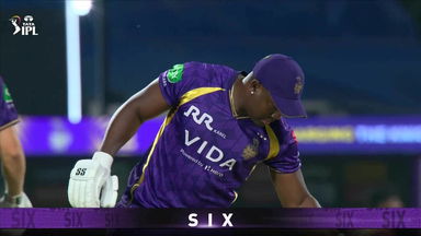 IPL 2026 M15: KKR vs LSG - Rovman Powell Six