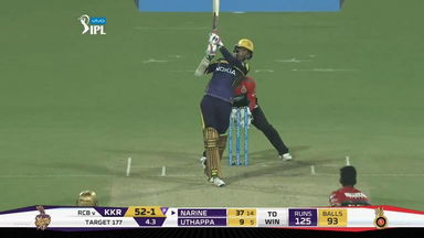 M03: KKR vs RCB – Sunil Narine Six