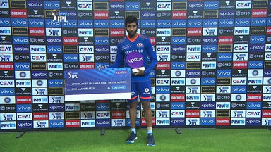 M42: MI vs PBKS  – Upstox most valuable Asset of the match –  Jasprit Bumrah