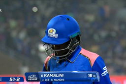 Wicket: Match 3, Mumbai Indians vs Delhi Capitals, WPL 2026: G. Kamalini Wicket