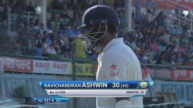 IND vs AUS 2017 - 4th Test day 2 : R Ashwin Wicket