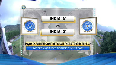 Senior Womens Cricket Challenger Trophy 2021-22, IND A v IND D: Match Highlights