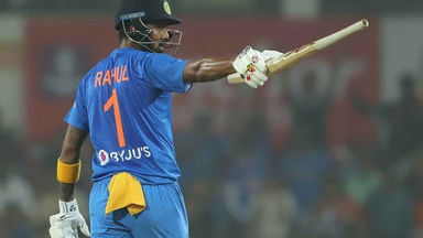 KL Rahul's fluent 52