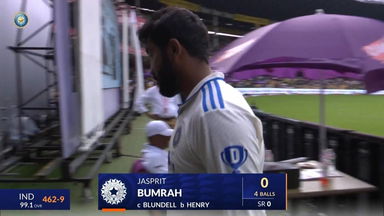 IND vs NZ 2024, 1ST Test: Jasprit Bumrah Wicket