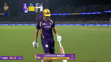 IPL 2026 M70: KKR vs DC - Cameron Green Wicket