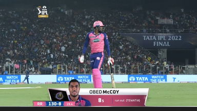 Final: GT vs RR – Obed McCoy Wicket