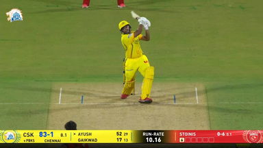 IPL 2026 M07: CSK vs PBKS - Ayush Mhatre Six