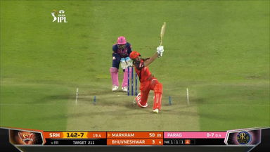 M05: SRH vs RR – Aiden Markram Six