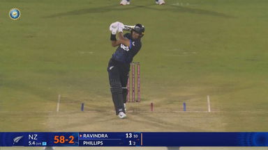 IND vs NZ 2026, 2nd T20I: Rachin Ravindra Six