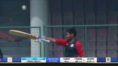 Priyank Panchal's captain's knock of 134 (131) vs Andhra