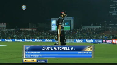 IND vs NZ 2021, 1ST T20I : Daryl Mitchell Wicket
