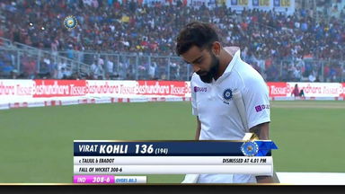 IND vs BAN 2019, 2nd Test, Day 2: Virat Kohli Wicket