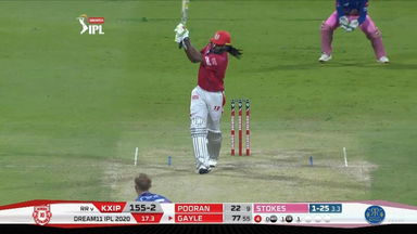 M50: KXIP vs RR – Chris Gayle Six