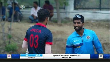 Syed Mushtaq Ali Trophy 2018-19: Kerala vs J & K - Highlights
