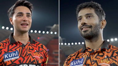 Abhishek Sharma & Rahul Tripathi recap SRH's final home game