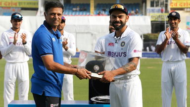 BCCI felicitates Virat Kohli on his landmark 100th Test