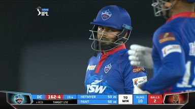 Rishabh Pant's fighting 58*(48)