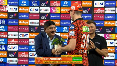 IPL 2025 M65: RCB vs SRH - TATA IPL Green Dot Balls of the Match - Pat Cummins
