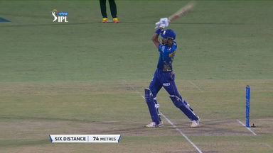 M27: MI vs CSK – Krunal Pandya Six