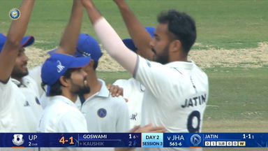 Ranji Trophy 2025-26, Uttar Pradesh vs Jharkhand: Uttar Pradesh 1st Innings Fall of Wickets