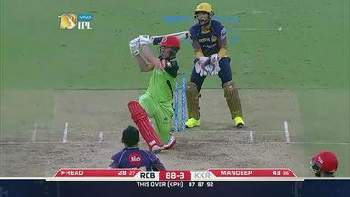 M46: RCB vs KKR – Travis Head Six