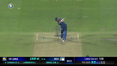 IND vs SL 2023, 2ND T20I: Dasun Shanaka  Six