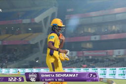 Wicket: Match 18, UP Warriorz vs Royal Challengers Bengaluru, WPL 2026: Shweta Sehrawat Wicket