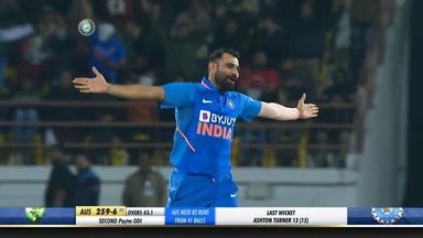 Shami's double strike