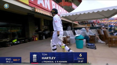 IND vs ENG 2024, 5TH Test: Tom Hartley Wicket