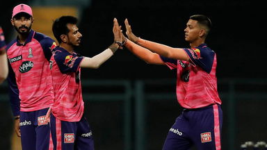 Too good: Chahal castles Willey with a beauty