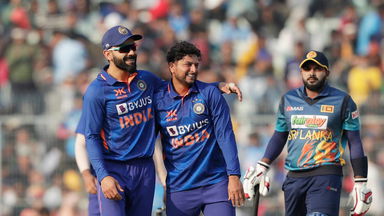 Kuldeep Yadav shines with 3/51