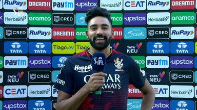 M65: SRH vs RCB –   Mohammed Siraj  Interview