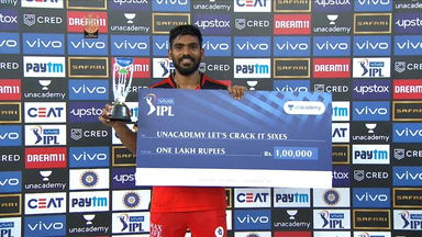 M56: RCB vs DC  – Unacademy Lets Crack It Sixes of the Match – K.S Bharat
