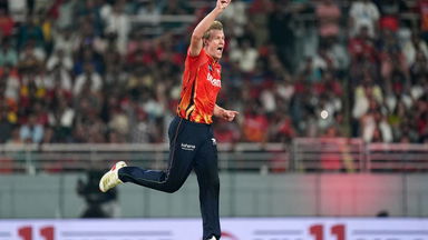 0, W, Beaten, Beaten, Well left, Unsuccessful Review: Jamieson's sensational wicket maiden