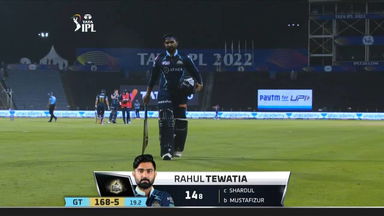 M10: GT vs DC – Rahul Tewatia Wicket